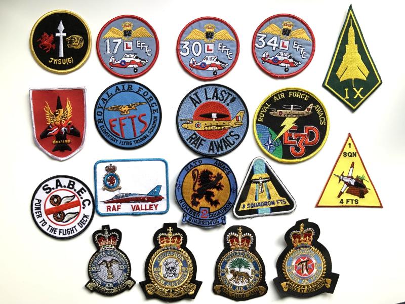 Lot of Royal Air Force Patches