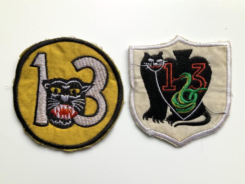 USAAF 13th Squadron Patches