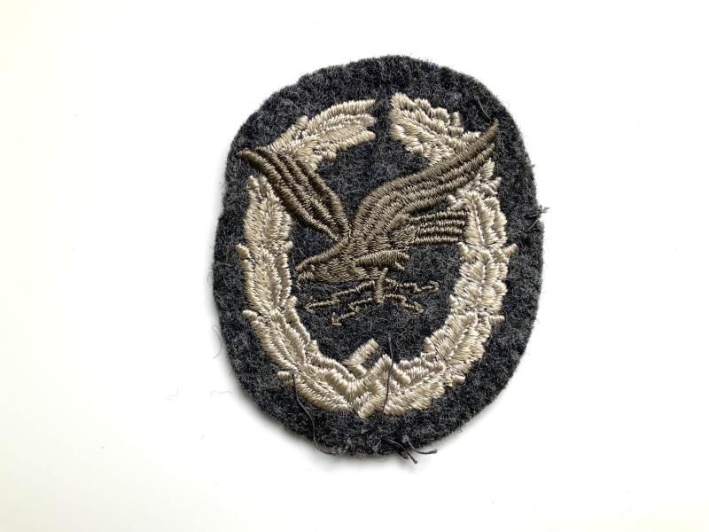 WWII Luftwaffe Radio Operator Cloth Badge