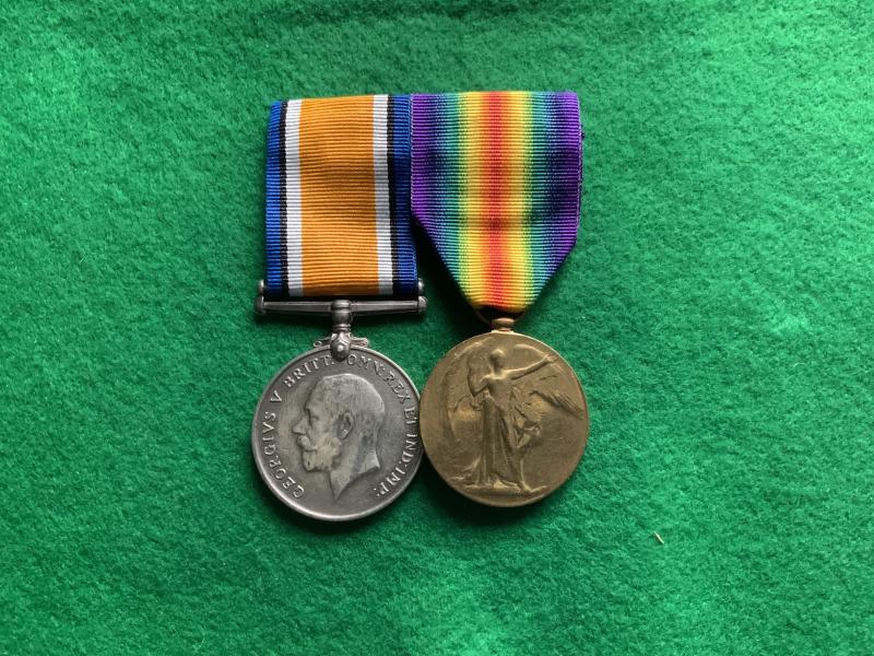 WW1 Pair of Victory and War Medal