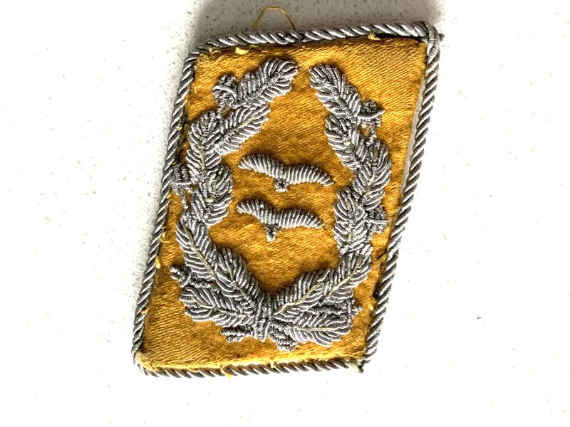 WWII Luftwaffe Major Paratroops Fallschirm Collar Rank