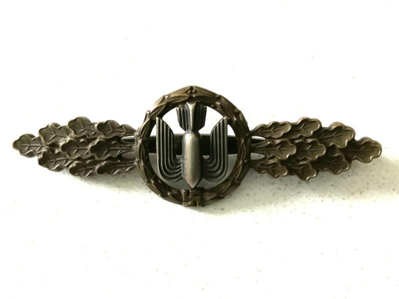 WWII Luftwaffe Bronze 20 Mission Award