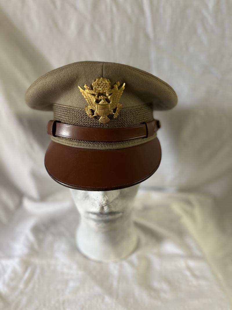 US Offiicers Service Cap - Pinks