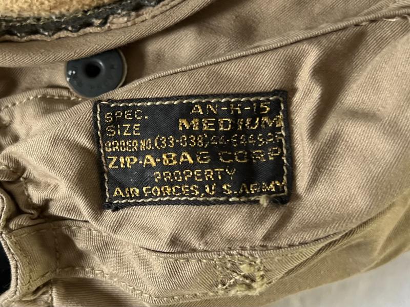 WWII USAAF Flying Helmet Type AN-H-15