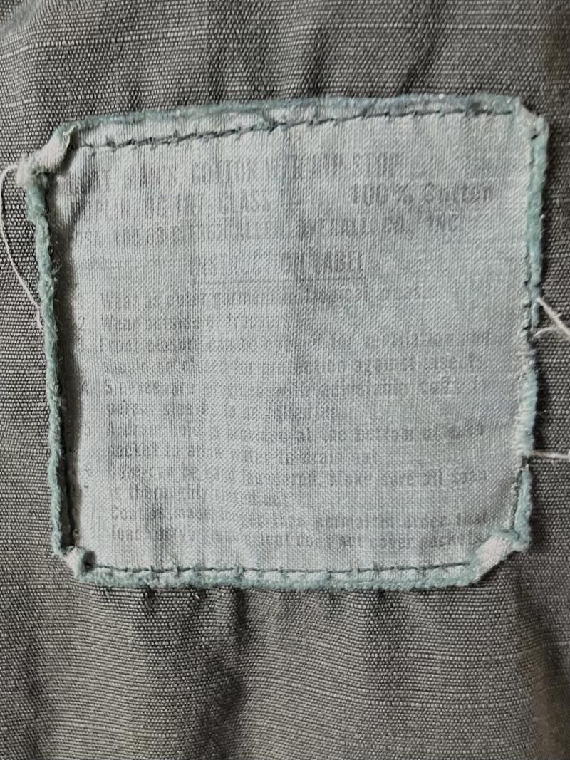 Vietnam period OG-107 Jungle Jacket