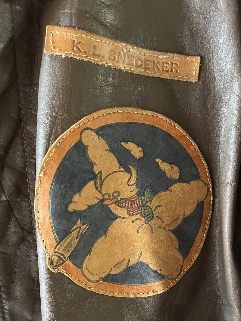 United States Army Air Force WWII A2 Flying Jacket