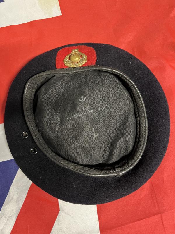 Royal Marines Beret Dated 1939