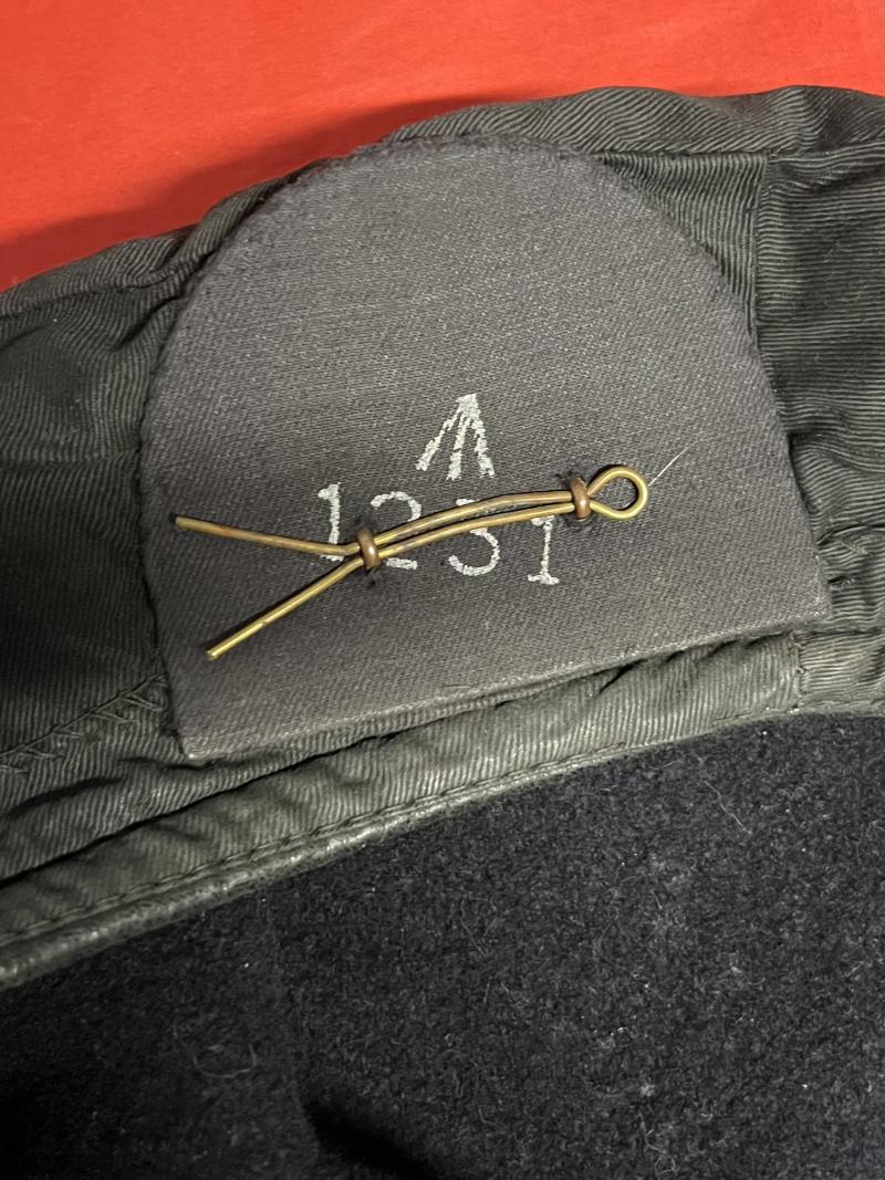Royal Marines Beret Dated 1939