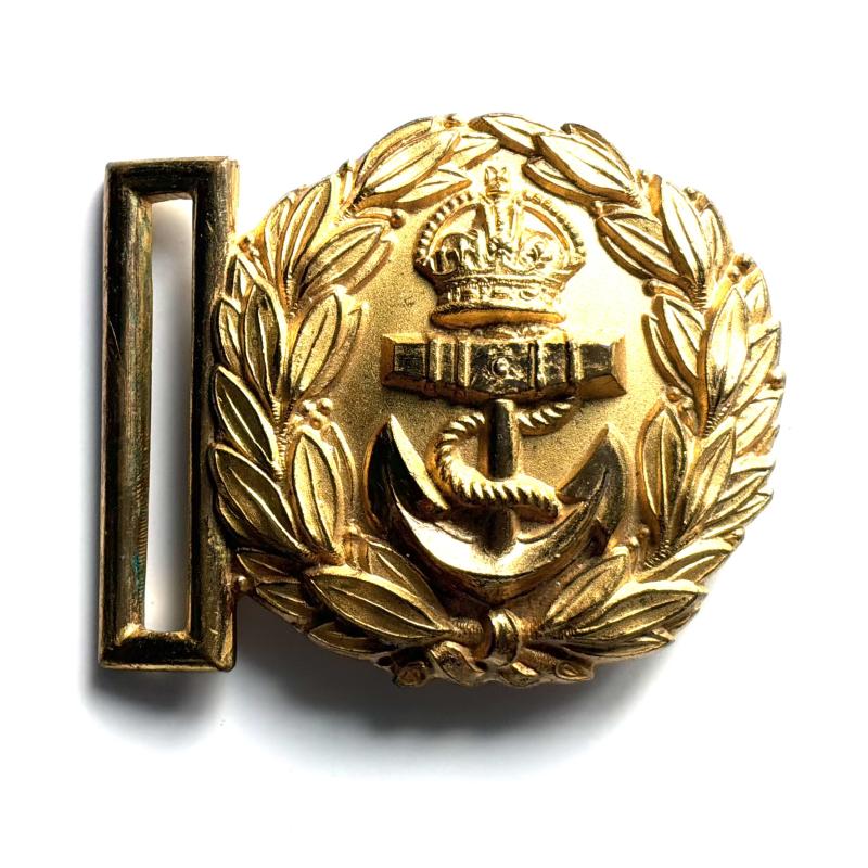 Royal Navy Officers Sword Belt Buckle